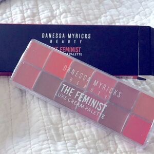 Danessa Myricks The Feminist Luxe Cream Palette for Face and Lips Blush Lipstick